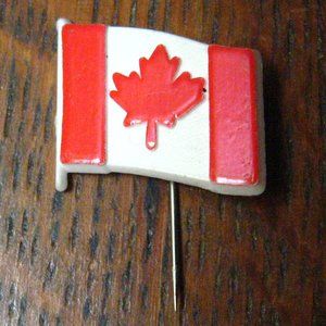 Canadian Flag Vintage Canada Lapel Stick Pin